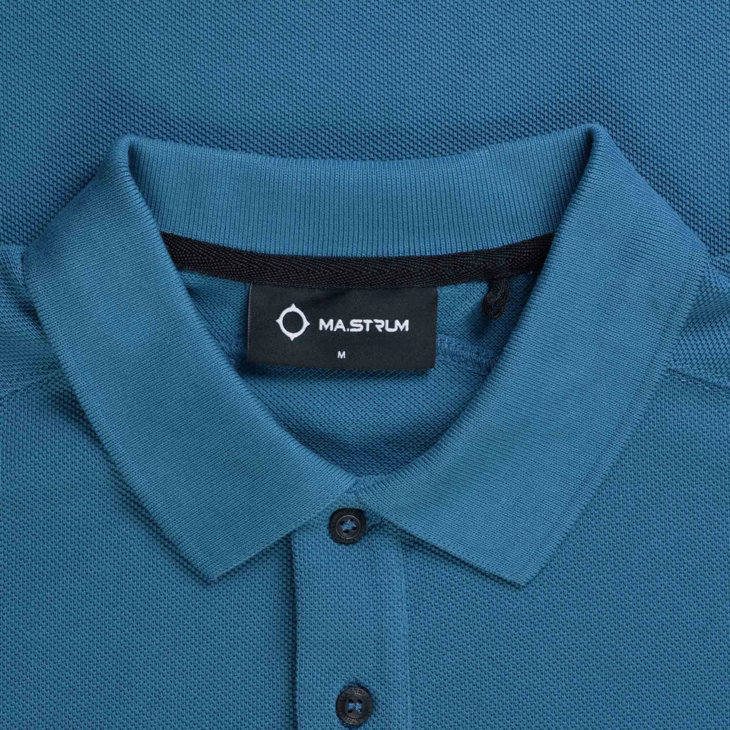 Ma Strum SS Pique Polo - Storm Blue 2 Ma Strum SS Pique Polo - Storm Blue - Image 2
