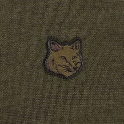 Maison Kitsune Bold Fox Head Patch Cardigan - Khaki 6 Maison Kitsune Bold Fox Head Patch Cardigan - Khaki -Stuarts Fashion Store maison kitsune bold fox head patch cardigan khaki p59365 874797 image
