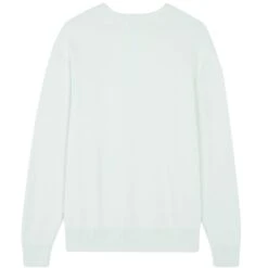 Maison Kitsune Mini Fox Head Comfort Jumper - Blue Haze -Stuarts Fashion Store maison kitsune mini fox head comfort jumper blue haze p59055 866960 image