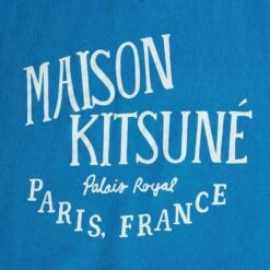 Maison Kitsune Palais Royal Classic Sweatshirt - Sapphire -Stuarts Fashion Store maison kitsune palais royal classic sweatshirt sapphire p59170 870802 image