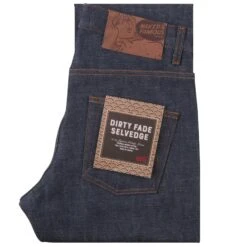 Naked And Famous Denim Easy Guy Dirty Fade Selvedge Jeans - Indigo
