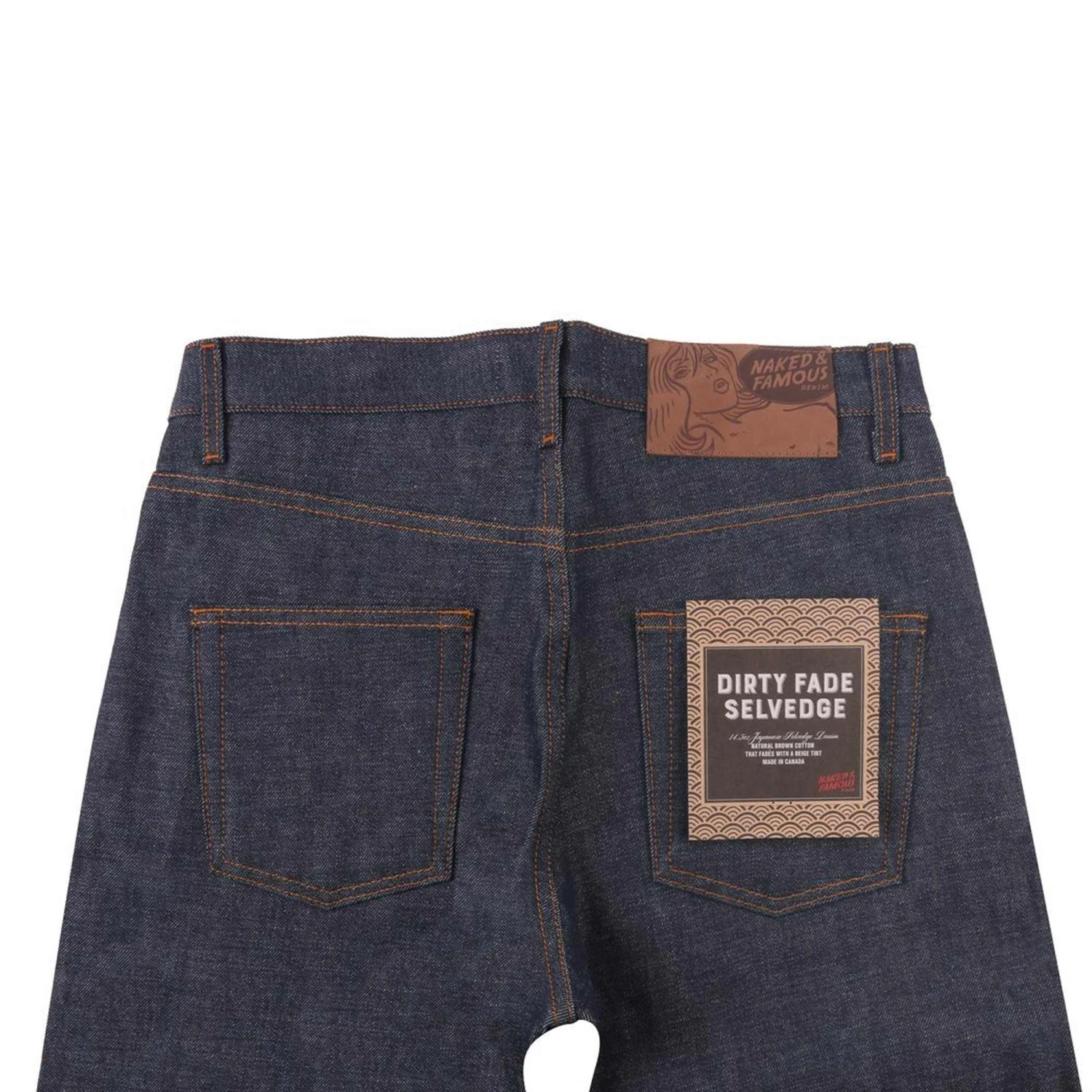 Naked And Famous Denim Easy Guy Dirty Fade Selvedge Jeans - Indigo 6 Naked And Famous Denim Easy Guy Dirty Fade Selvedge Jeans - Indigo - Image 6