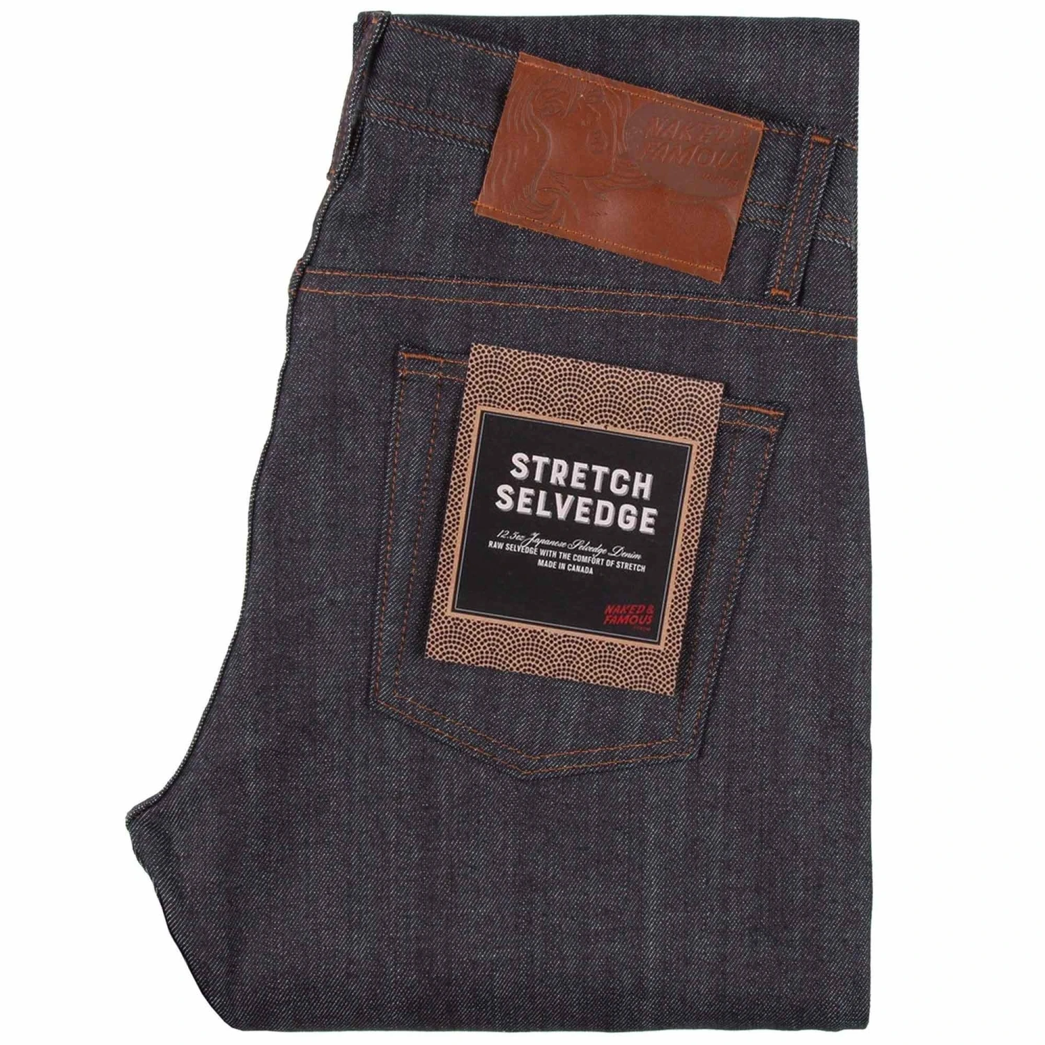 Naked And Famous Denim Weird Guy Stretch Selvedge - Indigo 1 Naked And Famous Denim Weird Guy Stretch Selvedge - Indigo