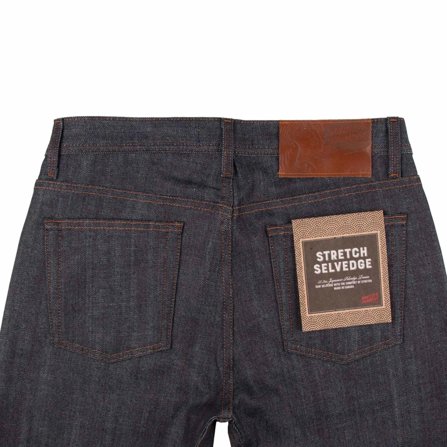 Naked And Famous Denim Weird Guy Stretch Selvedge - Indigo 3 Naked And Famous Denim Weird Guy Stretch Selvedge - Indigo - Image 3