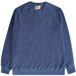 Nigel Cabourn Embroidered Arrow Crew - Denim