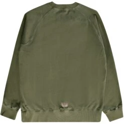 Nigel Cabourn Embroidered Arrow Crew - Green 7 Nigel Cabourn Embroidered Arrow Crew - Green -Stuarts Fashion Store nigel cabourn embroidered arrow crew green p57495 834797 image