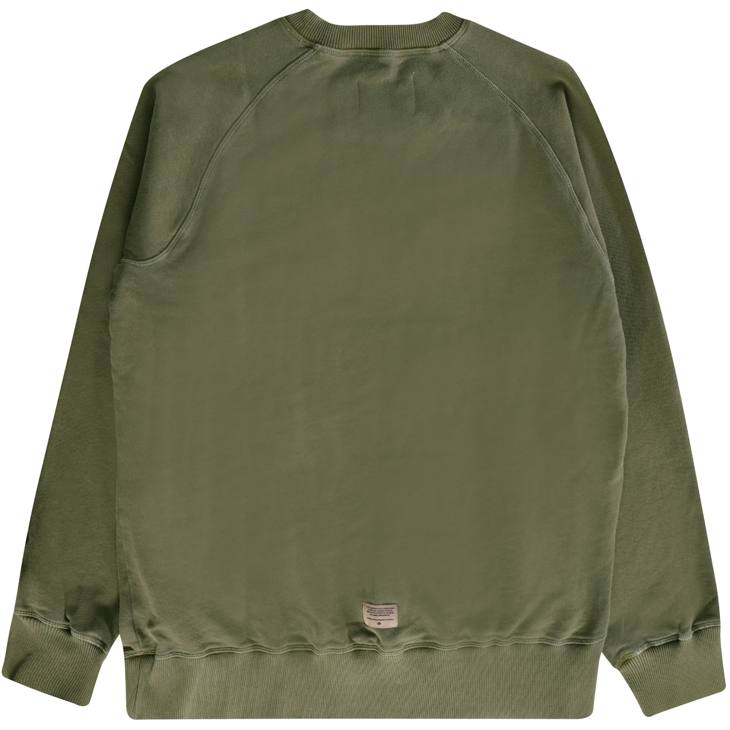Nigel Cabourn Embroidered Arrow Crew - Green 4 Nigel Cabourn Embroidered Arrow Crew - Green - Image 4