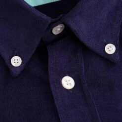 None Of The Above Corduroy Shirt - Navy 8 None Of The Above Corduroy Shirt - Navy -Stuarts Fashion Store none of the above corduroy shirt navy p53330 723082 image
