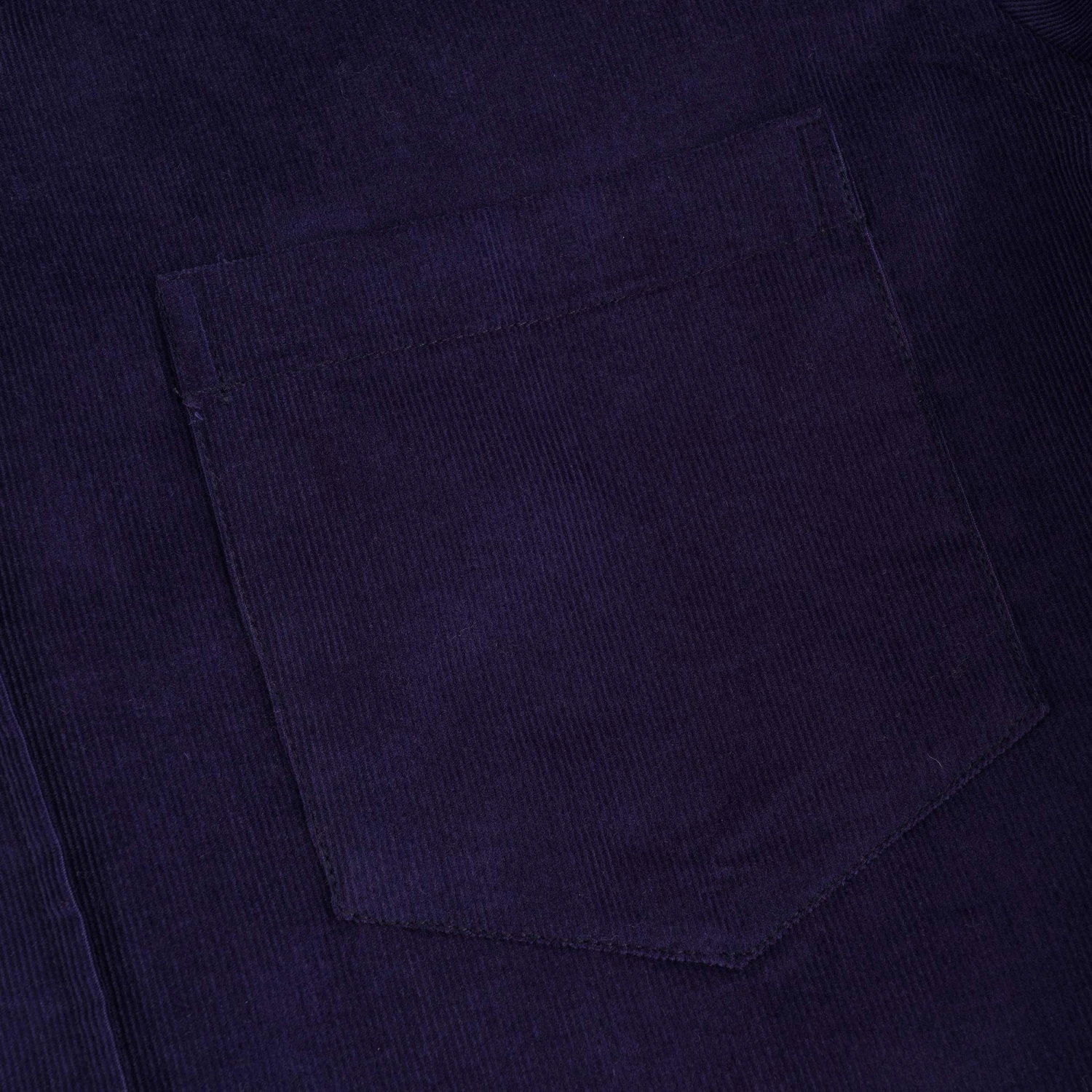 None Of The Above Corduroy Shirt - Navy 4 None Of The Above Corduroy Shirt - Navy - Image 4