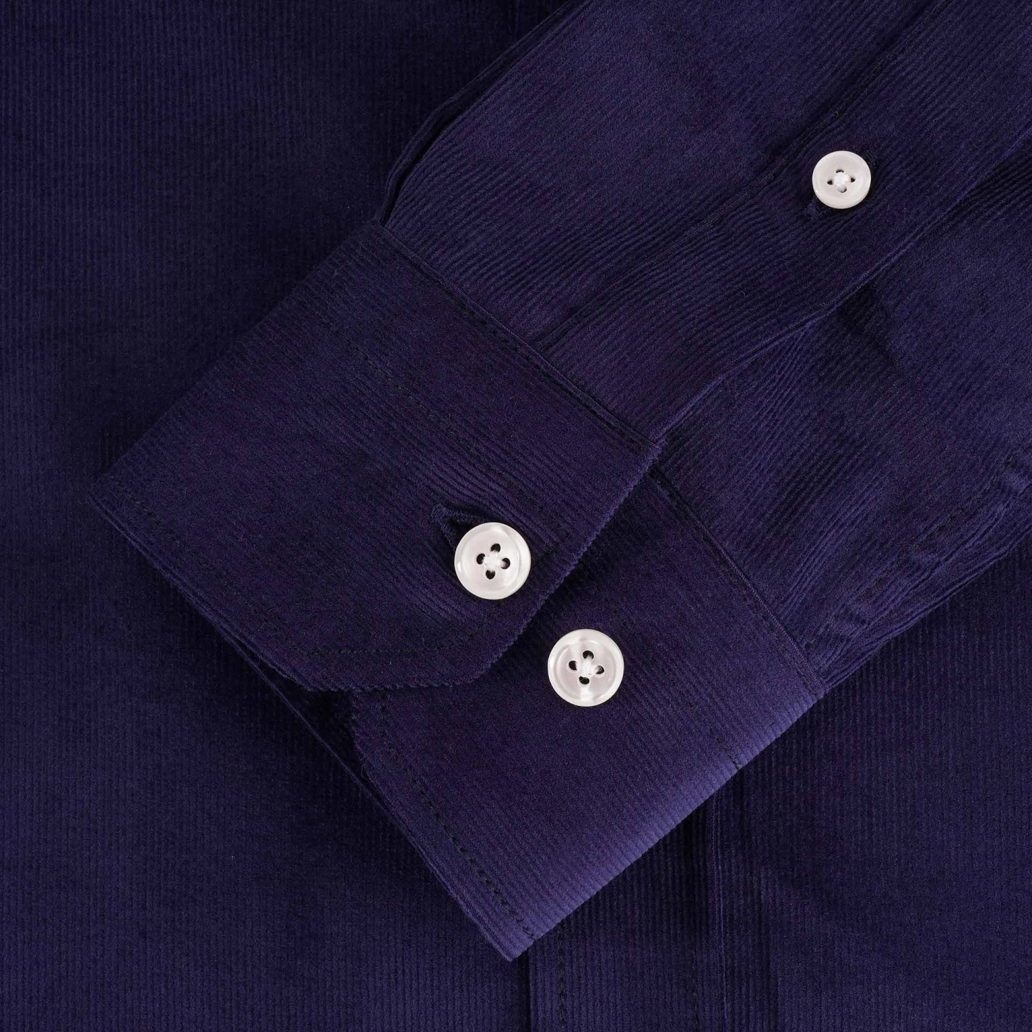 None Of The Above Corduroy Shirt - Navy 5 None Of The Above Corduroy Shirt - Navy - Image 5