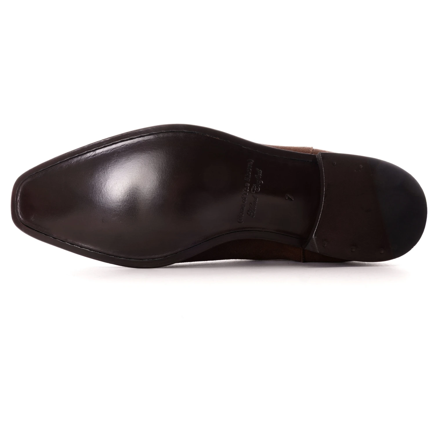 None Of The Above Handmade Chelsea Boots - Tan Suede 4 None Of The Above Handmade Chelsea Boots - Tan Suede - Image 4