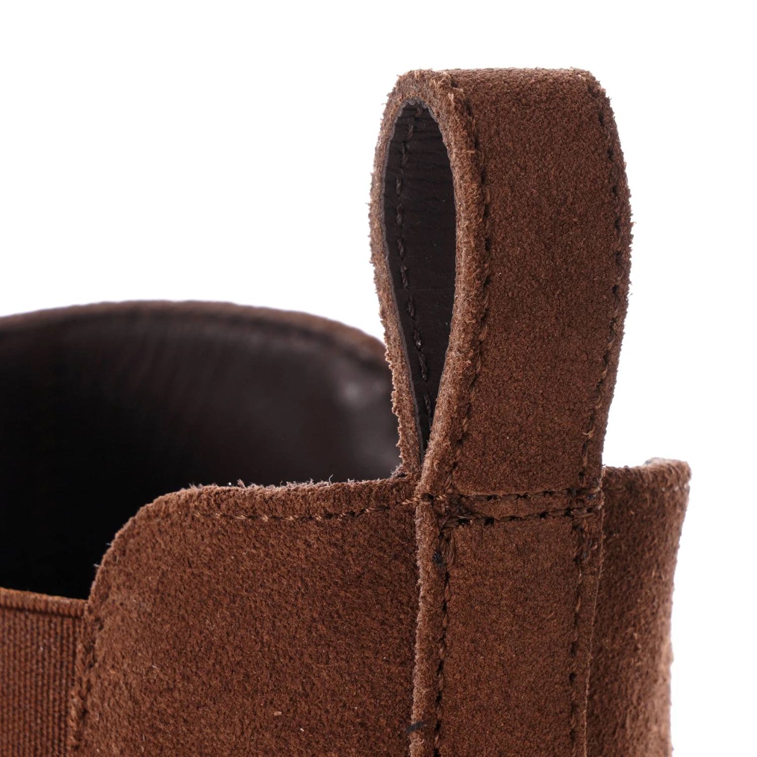 None Of The Above Handmade Chelsea Boots - Tan Suede 7 None Of The Above Handmade Chelsea Boots - Tan Suede - Image 7