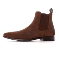 None Of The Above Handmade Chelsea Boots - Tan Suede