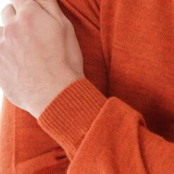 None Of The Above Knitted Half Zip - Orange 7 None Of The Above Knitted Half Zip - Orange -Stuarts Fashion Store none of the above knitted half zip orange p44135 444029 image