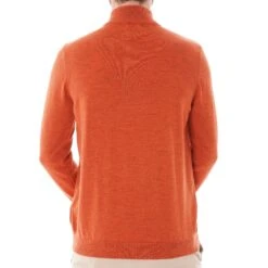 None Of The Above Knitted Half Zip - Orange 9 None Of The Above Knitted Half Zip - Orange -Stuarts Fashion Store none of the above knitted half zip orange p44135 444039 image