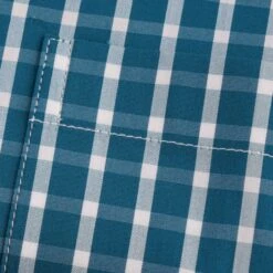 None Of The Above Made In Italy Daytona Short Sleeve Shirt - Green Check -Stuarts Fashion Store none of the above made in italy daytona short sleeve shirt green check p45994 510142 image