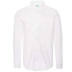 None Of The Above Oxford Shirt - White