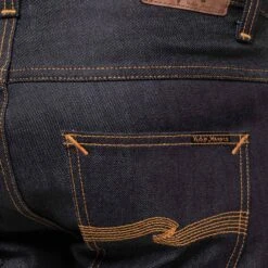 Nudie Jeans Grim Trim Jeans - Dry Selvage 6 Nudie Jeans Grim Trim Jeans - Dry Selvage -Stuarts Fashion Store nudie jeans grim trim jeans dry selvage p55854 795419 image