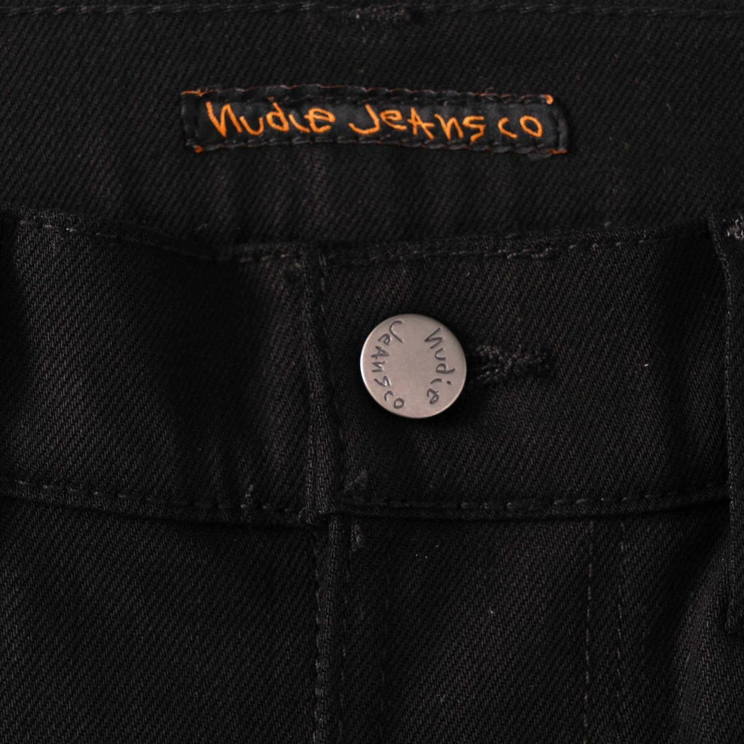 Nudie Jeans Lean Dean Jeans - Dry Everblack 2 Nudie Jeans Lean Dean Jeans - Dry Everblack - Image 2