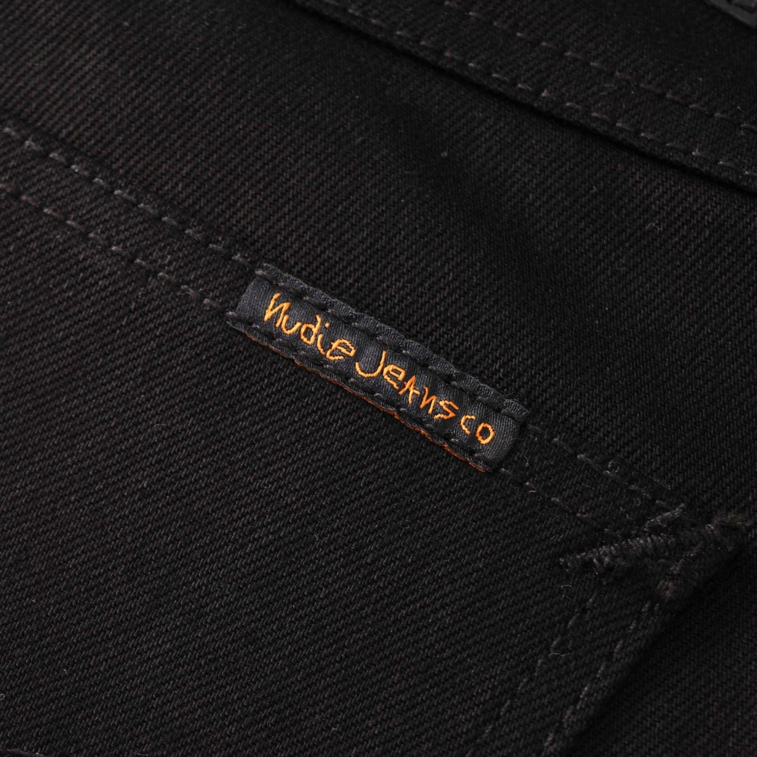 Nudie Jeans Lean Dean Jeans - Dry Everblack 4 Nudie Jeans Lean Dean Jeans - Dry Everblack - Image 4