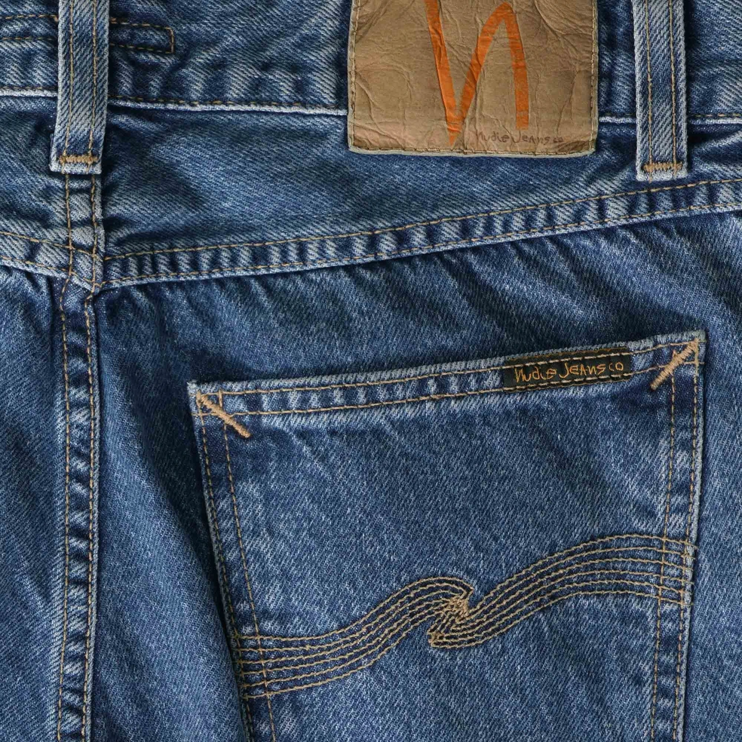Nudie Jeans Steady Eddie II - Wavey Blues 3 Nudie Jeans Steady Eddie II - Wavey Blues - Image 3