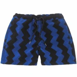 OAS Company Zig Terry Shorts - Galaxy
