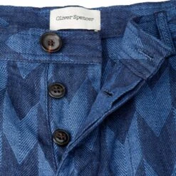 Oliver Spencer Judo Shorts - Blue -Stuarts Fashion Store oliver spencer judo shorts blue p54110 743738 image