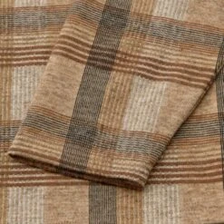 Oliver Spencer Long Sleeve Riviera Jersey Shirt - Reynolds Beige -Stuarts Fashion Store oliver spencer long sleeve riviera jersey shirt reynolds beige p60868 900319 image