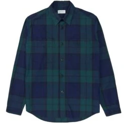 Oliver Spencer Treviscoe Shirt - Purcell Blackwatch