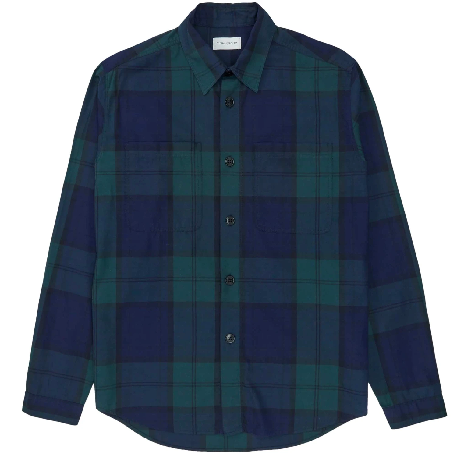 Oliver Spencer Treviscoe Shirt - Purcell Blackwatch 1 Oliver Spencer Treviscoe Shirt - Purcell Blackwatch