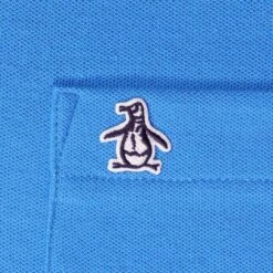 Original Penguin Earl Organic Cotton Polo Shirt - French Blue 6 Original Penguin Earl Organic Cotton Polo Shirt - French Blue -Stuarts Fashion Store original penguin earl organic cotton polo shirt french blue p55209 773911 image