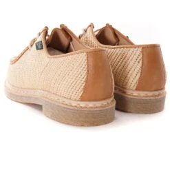 Paraboot Michael Raphia - Beige -Stuarts Fashion Store paraboot michael raphia beige p48337 603471 image