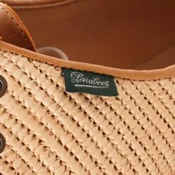 Paraboot Michael Raphia - Beige -Stuarts Fashion Store paraboot michael raphia beige p48337 603504 image