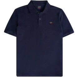 Paul And Shark Short Sleeve Polo Shirt - Blue