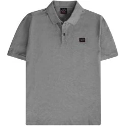 Paul And Shark Short Sleeve Polo Shirt - Grey