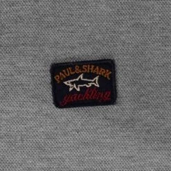Paul And Shark Short Sleeve Polo Shirt - Grey -Stuarts Fashion Store paul and shark yachting short sleeve polo shirt grey p55865 791941 image