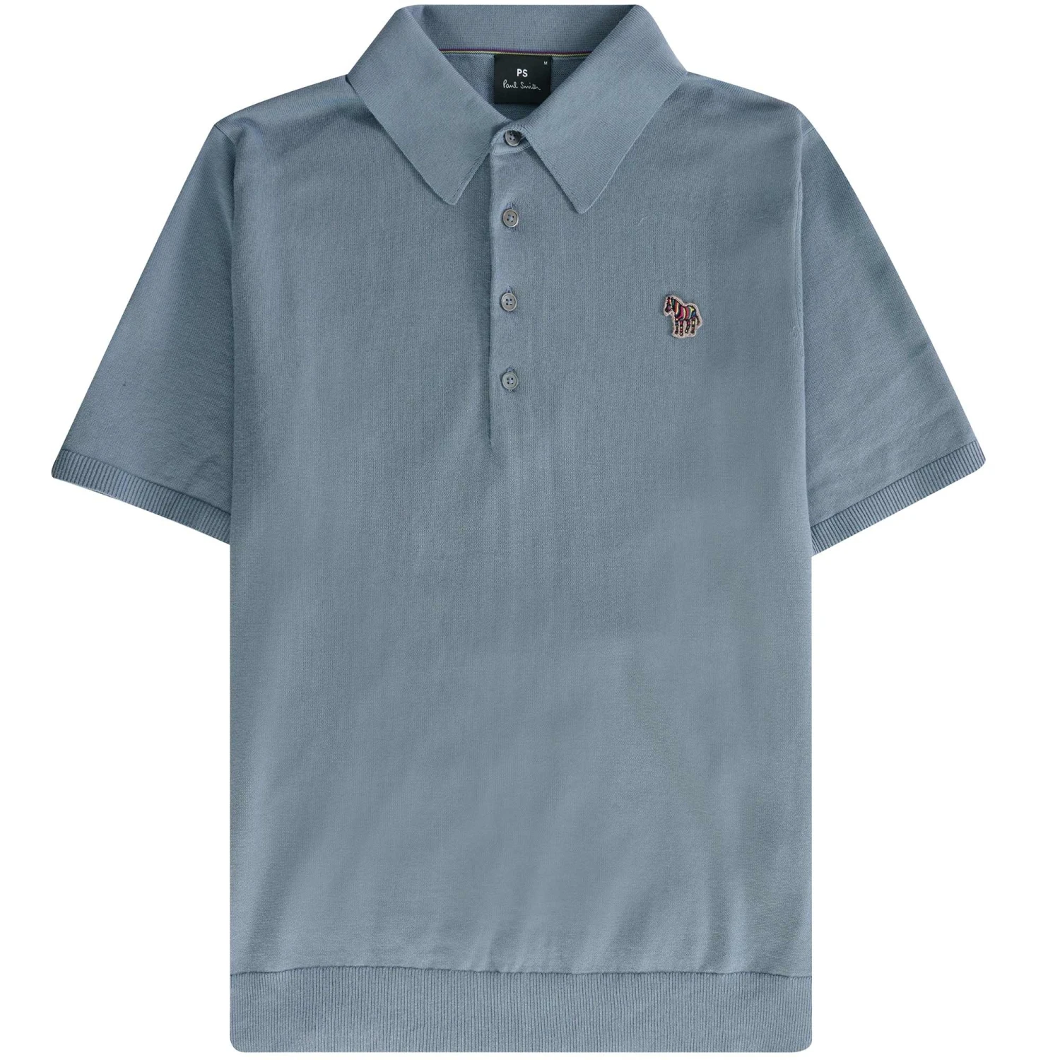 Paul Smith Short Sleeve Polo Shirt - Greyish 1 Paul Smith Short Sleeve Polo Shirt - Greyish