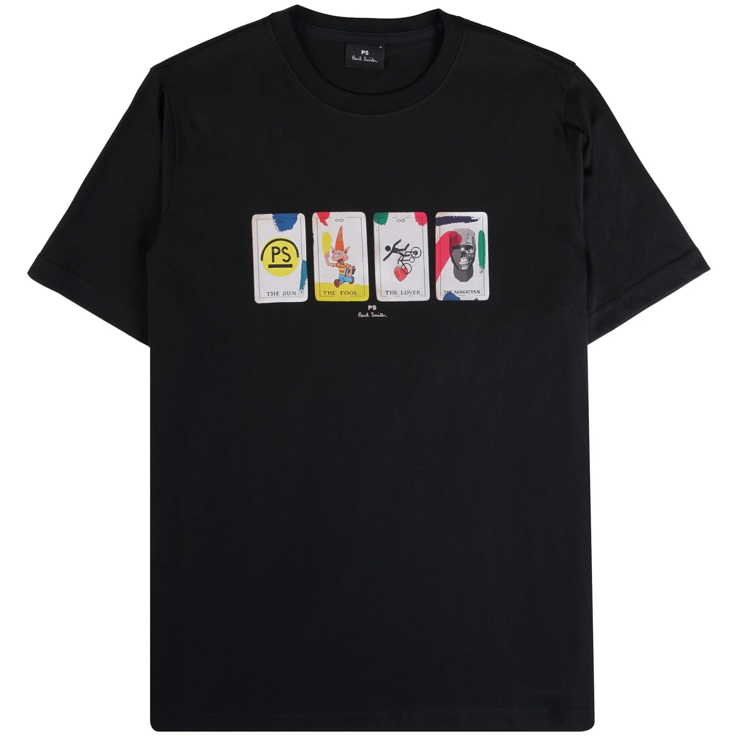 Paul Smith Tarot Cards T-Shirt - Black 1 Paul Smith Tarot Cards T-Shirt - Black