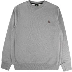 Paul Smith Zebra Logo Cotton Sweatshirt - Grey