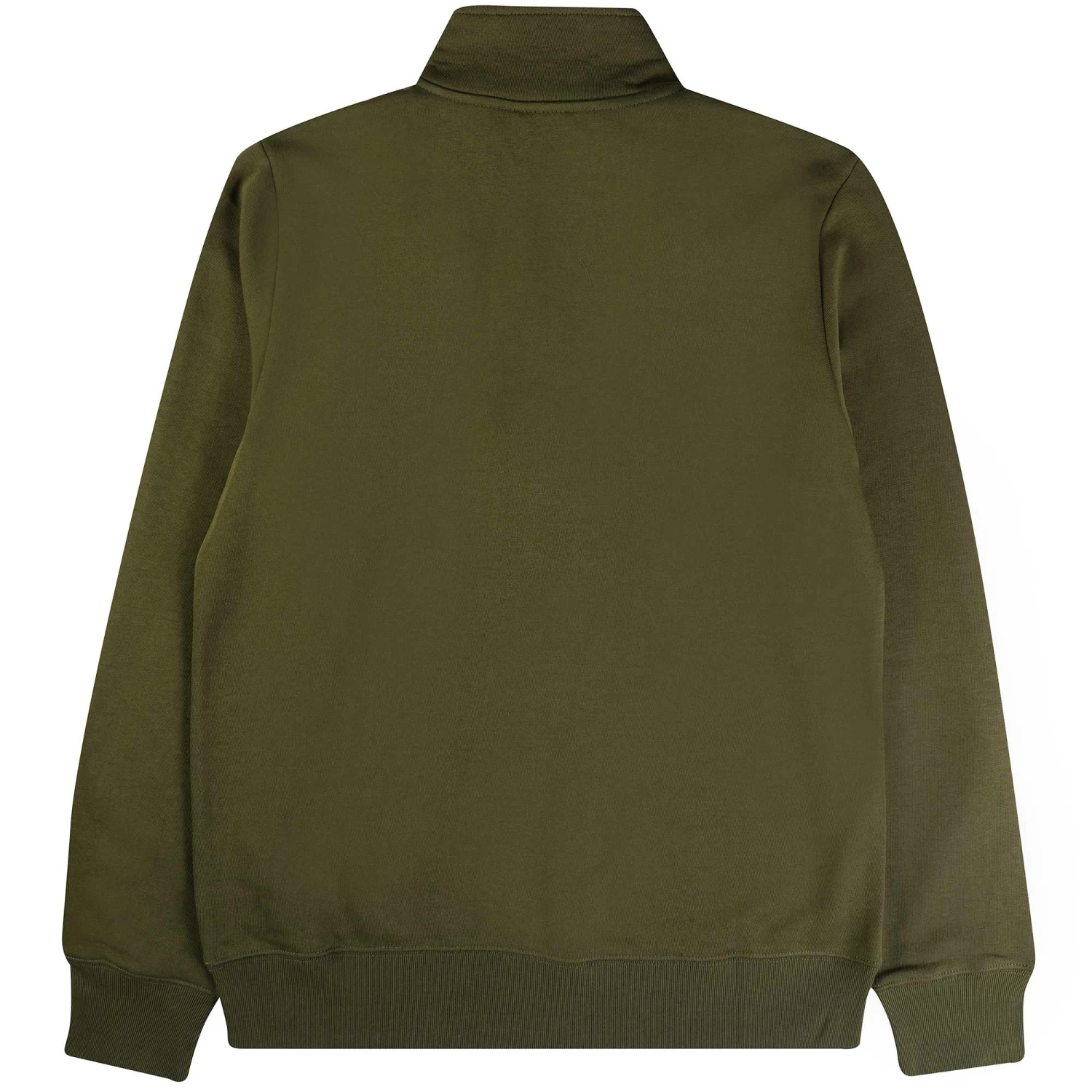 Paul Smith Zebra Logo Zip-Neck Sweatshirt - Military Green 4 Paul Smith Zebra Logo Zip-Neck Sweatshirt - Military Green - Image 4