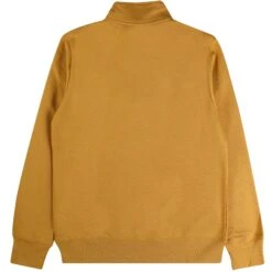 Paul Smith Zebra Logo Zip-Neck Sweatshirt - Ochre -Stuarts Fashion Store paul smith zebra logo zip neck sweatshirt ochre p59302 874507 image
