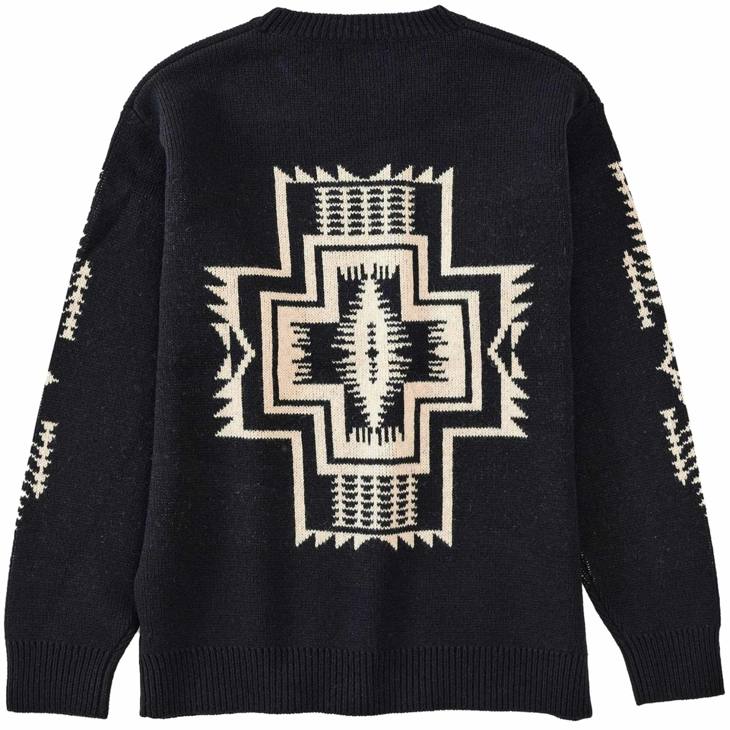 Pendleton Woolen Mills Crewneck Wool Pullover - Black 5 Pendleton Woolen Mills Crewneck Wool Pullover - Black - Image 5