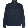 Pompeii Naval Zipper Sweatshirt - Navy