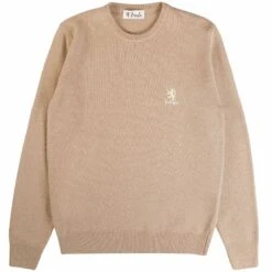 Pringle Of Scotland Round Neck Jumper - Camel