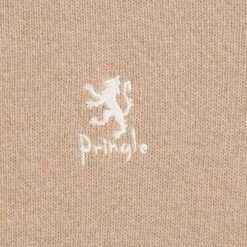 Pringle Of Scotland Round Neck Jumper - Camel -Stuarts Fashion Store pringle of scotland round neck jumper camel p59518 879830 image