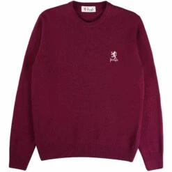 Pringle Of Scotland Round Neck Jumper - Claret