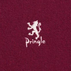 Pringle Of Scotland Round Neck Jumper - Claret 6 Pringle Of Scotland Round Neck Jumper - Claret -Stuarts Fashion Store pringle of scotland round neck jumper claret p59516 879974 image