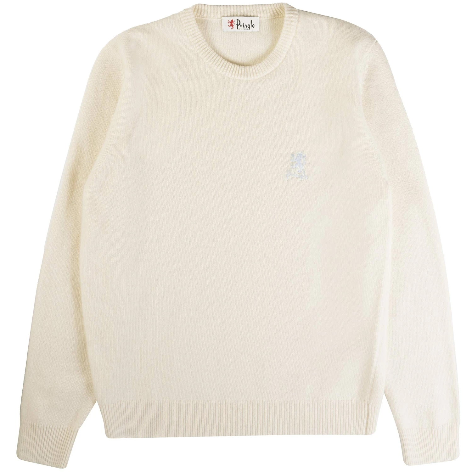 Pringle Of Scotland Round Neck Jumper - Ivory 1 Pringle Of Scotland Round Neck Jumper - Ivory