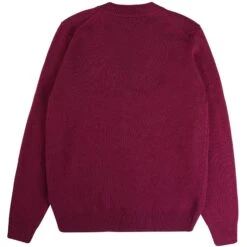 Pringle Of Scotland V Neck Cardigan - Claret 7 Pringle Of Scotland V Neck Cardigan - Claret -Stuarts Fashion Store pringle of scotland v neck cardigan claret p59522 879716 image