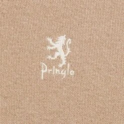 Pringle Of Scotland V Neck Jumper - Camel -Stuarts Fashion Store pringle of scotland v neck jumper camel p59513 879854 image
